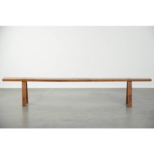 We are offering this timeless French brocante hall bench/dining table bench with a wonderful appearance. Lovers of...