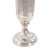 Modern The Hammered Em Dash Tall Flared Trumpet Vase, Large For Sale - Image 3 of 9