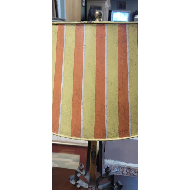 Art Deco 1920s French Bouillotte Table Lamp For Sale - Image 3 of 12