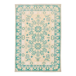 Galerie Shabab Collection Mid-20th Century Indian Cotton Agra Carpet For Sale
