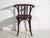 Brown Chairs with Armrests from Thonet, 1920s, Set of 4 For Sale - Image 8 of 18
