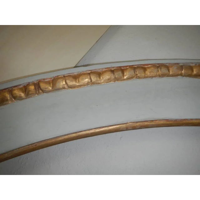 Gold Italian Lacquered Frame with Torciglione Forge Gold, 1920s For Sale - Image 8 of 13