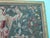 1930s Medieval Lady Falconer Needlepoint Art in Antique Gold Frame Guc For Sale - Image 5 of 18