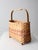 Brown Vintage Footed American Splint Basket For Sale - Image 8 of 8