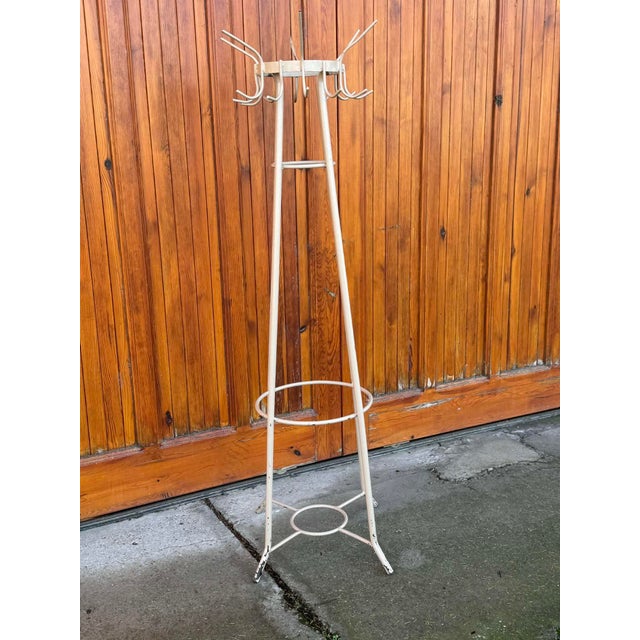 Vintage Industrial Coat Rack For Sale - Image 7 of 7