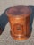 Neoclassical Drexel Empire Style Drum End Tables or Nightstands, Pair For Sale - Image 3 of 12