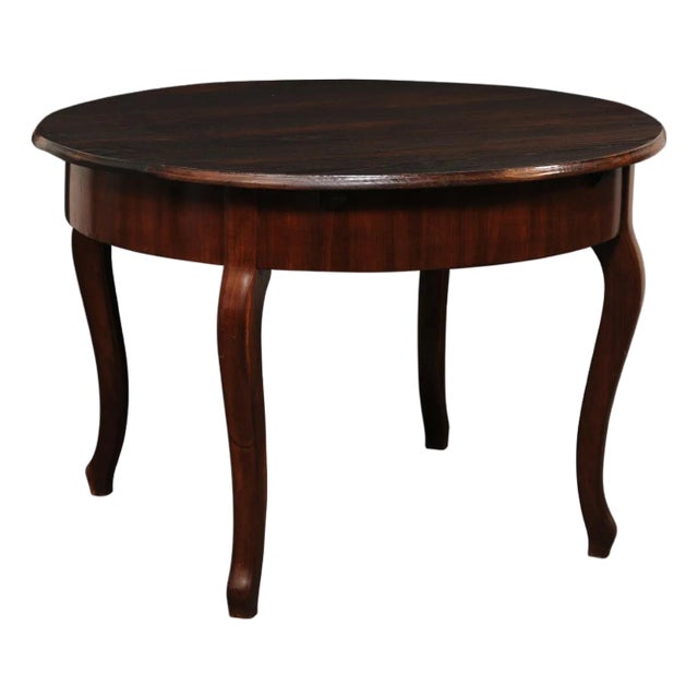 French Provincial Round Table, Mid 20th C. For Sale