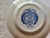 Vintage Bread Plate Liberty Blue Staffordshire Ironstone Monticello England, Blue and White Americana Porcelain, Measures...