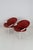 Set of Mid-Century Modern Red Balloon Chairs by Lusch & Co, 1960s For Sale - Image 18 of 18