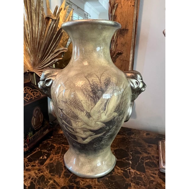 Bombay Swan Wall Pocket For Sale - Image 9 of 9