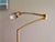 Tall Modernist Golden Height Adjustable Floor Lamp 1970s For Sale - Image 9 of 17