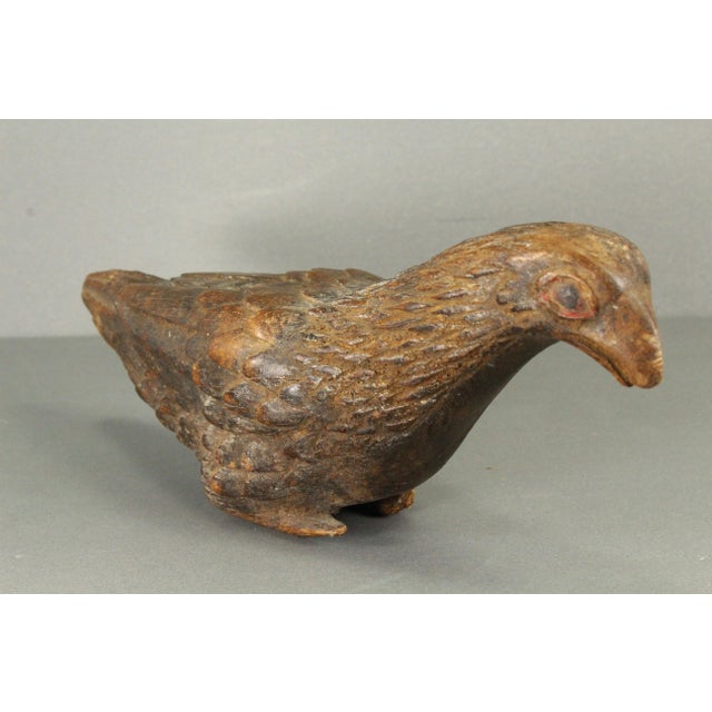 Antique Transylvania Carved Figure of a Bird - Pigeon For Sale - Image 13 of 18