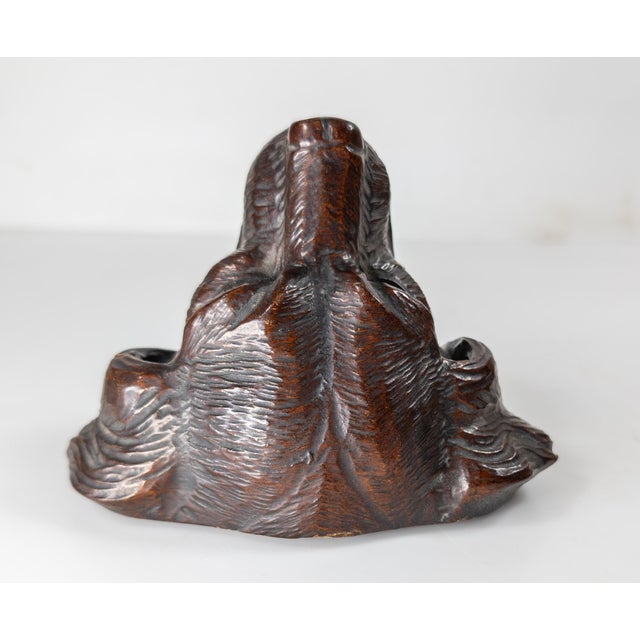 19th Century German Black Forest Carved Setter Head Architectural Fragment For Sale In New York - Image 6 of 9