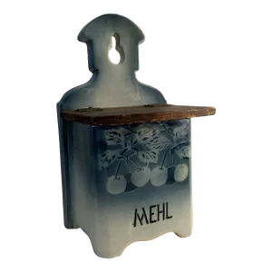 1920 Ceramic Flour Canister