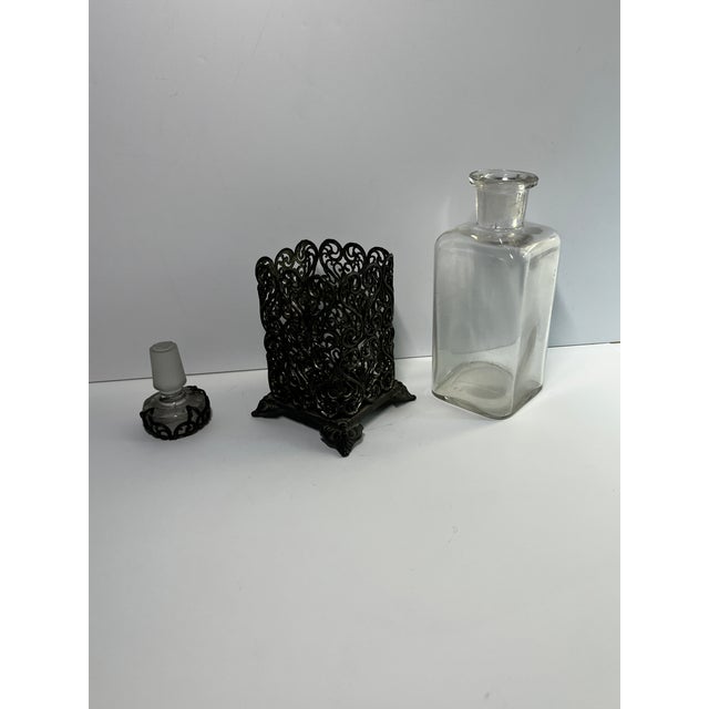 Vintage French Perfume Bottle For Sale - Image 4 of 6