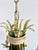 French Tole Inverted Floral Bouquet Chandelier with Five Lights, 1945 For Sale - Image 10 of 18