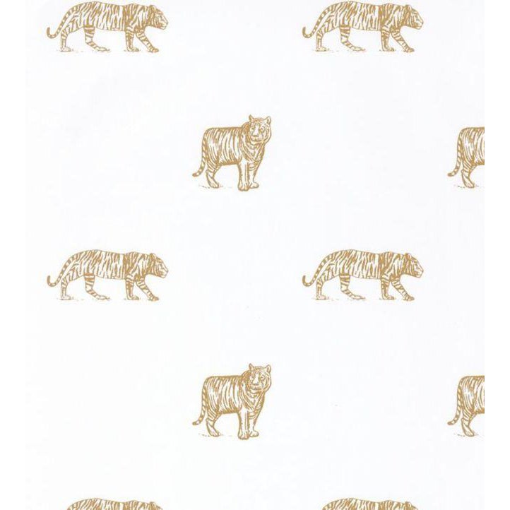 Eye of the Tiger Wallpaper by Caselio Nursery Wallpaper | Chairish