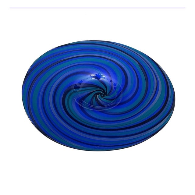 Nemtoi Fine Glass Art Sculptural Platter- Signed For Sale In San Francisco - Image 6 of 8