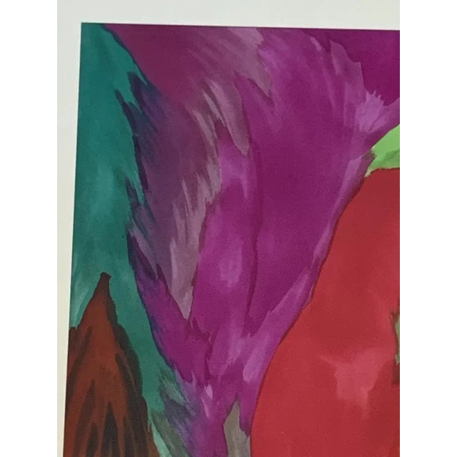 Rosetta Vercellotti, Minerva, 1992, Ecoline on Cardboard, Framed For Sale - Image 6 of 10