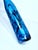 Glass Robert Held Art Glass Iridescent Blue Bud Vase For Sale - Image 7 of 11