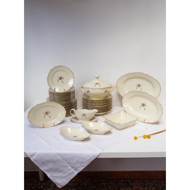 Swedish Dinner Service in Porcelain, Set of 42 For Sale - Image 14 of 14