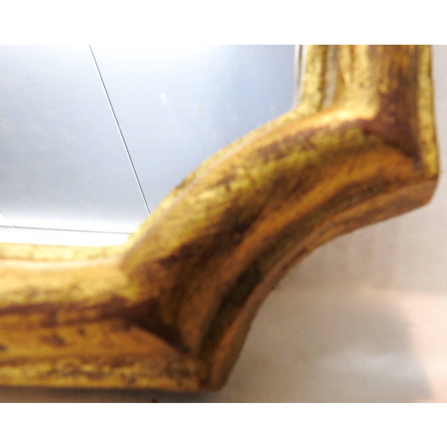 Italian Italian Florentia Bamboo Style Mirror For Sale - Image 3 of 8