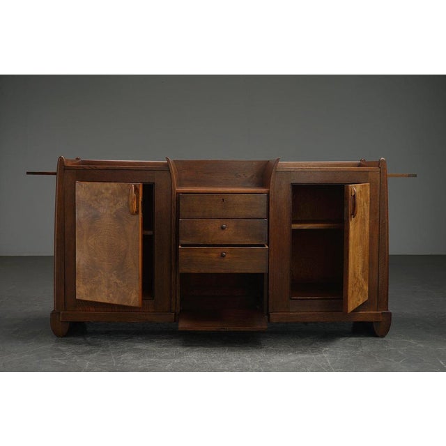 Amsterdamse School Sideboard by Architect Paul Bromberg For Sale - Image 5 of 18