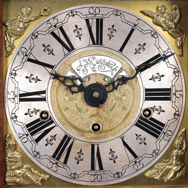 Vintage Pendulum Clock For Sale - Image 5 of 13