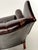 Vintage Mitchell Gold + Bob Williams Gustave Genuine Leather Wing Chair For Sale - Image 10 of 12