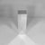 Italian Modern Square Based Mirrored Pedestal, 1980s For Sale - Image 3 of 13