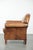 Vintage Brown Sheepskin Armchair For Sale - Image 5 of 15