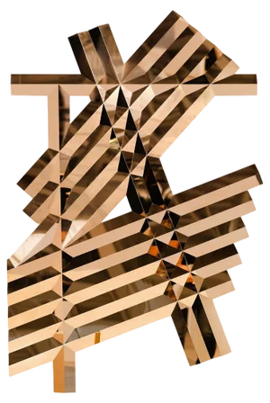 Galactica A Mirror Sculpture by SB26