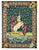 This stylized tapestry is inspired from the theme of the legendary Unicorn, an heraldic and mythical creature of the...