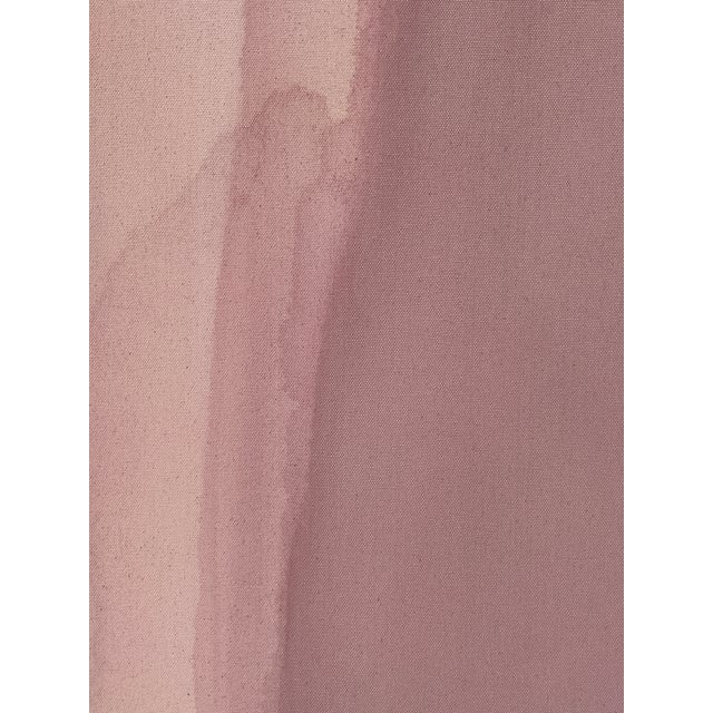 "Pointe" Layered Blush Tones Minimalist Color Field Painting For Sale - Image 10 of 10