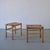 French Woven Seat Stool, 1960s For Sale - Image 4 of 8