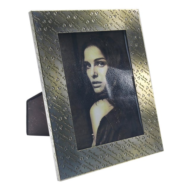 Rectangular Brass Photo Frame from Pierre Cardin, 1970s For Sale