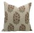 Fabdivine Hand Block Print Linen Blend Virat Print Cushion Cover- 18x18 For Sale