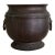 Bronze Jardenier Planter Pot With Russian Stylized Lion Head Handles For Sale