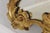 Glass Friedman Brothers Attributed 3 Panel Gold Frame Mirror For Sale - Image 7 of 16