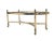 Labarge Vintage Labarge Regency Brass and Glass Cocktail Table For Sale - Image 4 of 18