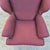 Pennsylvania House 2000s Pennsylvania House Manor Burgundy Chippendale Style Wingback Arm Chair Mahogany Legs For Sale - Image 4 of 13