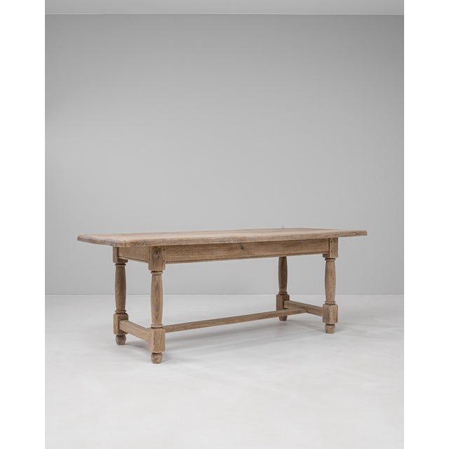 20th Century French Oak Dining Table For Sale - Image 18 of 18