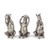 Silver Zuri the Zebra -Speak No Evil For Sale - Image 8 of 9