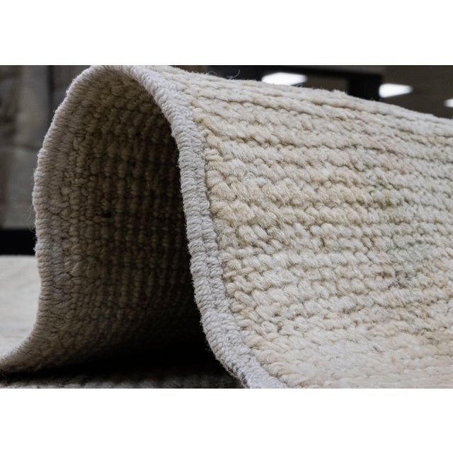 Brown Square Turkish Oushak Rug 10'1" x 10'8" For Sale - Image 8 of 8