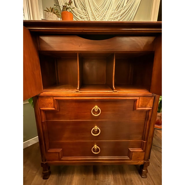 Asian 1950s Tomlinson Sophisticate East Gentleman’s Chest For Sale - Image 3 of 10