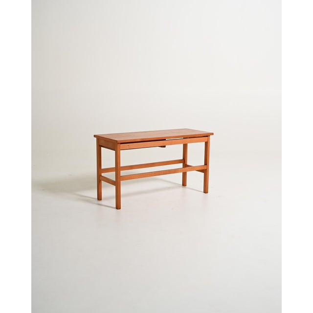 Scandinavian Coffee Table with Drawer, 1960s For Sale - Image 3 of 8