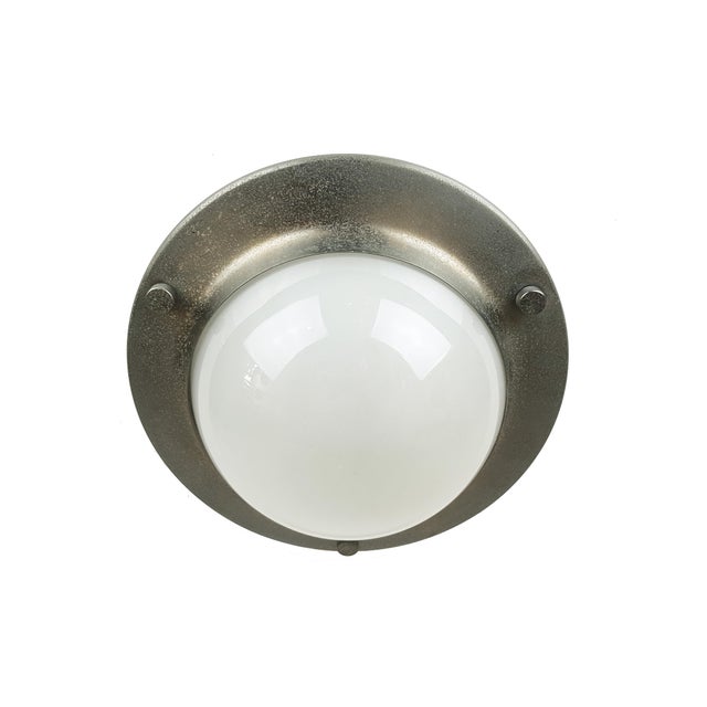Mid-Century Modern Tommy LSP6 Wall Lamp in Burnished Brass and Glass by Luigi Caccia Dominioni for Azucena, 1960s For Sale - Image 3 of 14