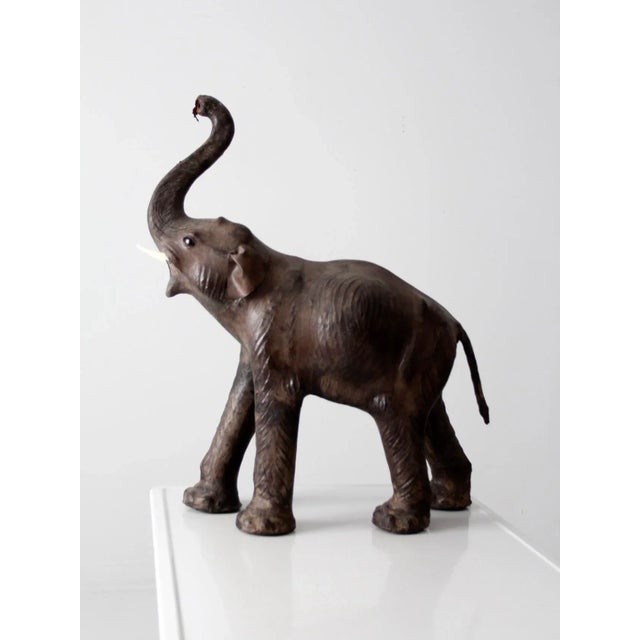 Antique Leather Elephant For Sale - Image 13 of 13
