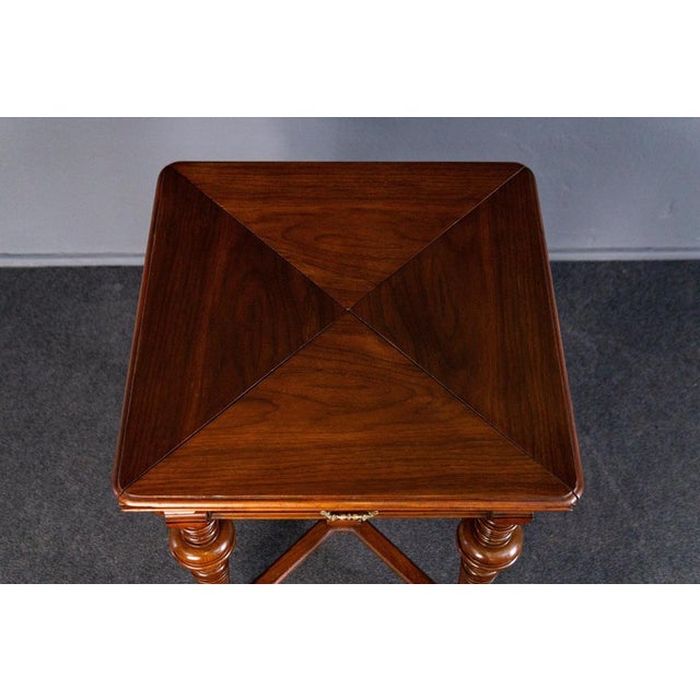 Wilhelminian Brown and Green Side Table For Sale - Image 16 of 18