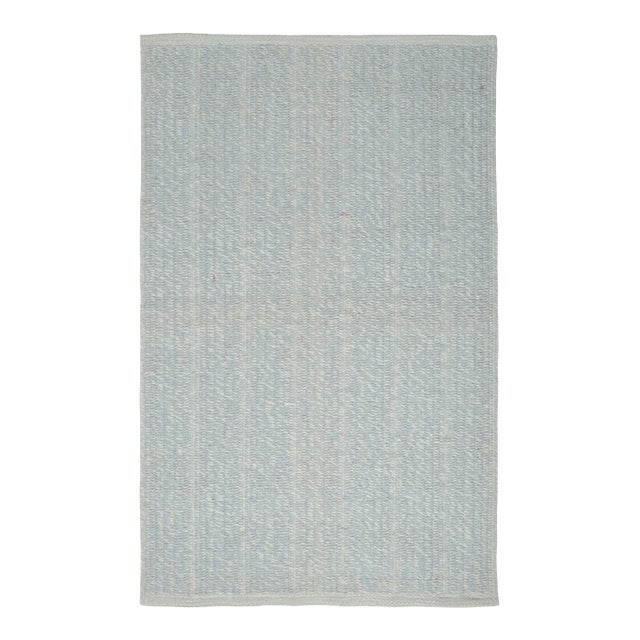Contemporary Scandinavian Gift-Sized Flatweave Rug by Rug & Kilim, India For Sale
